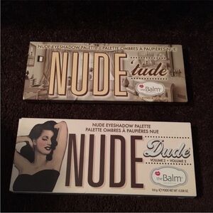 theBalm Nude 'tude and Nude Dude Eyeshadow Palettes